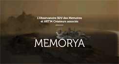 Desktop Screenshot of memorya.org